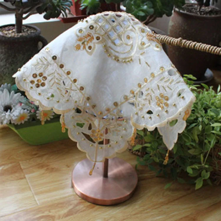 Скатерть с вышивкой в американском стиле Пылезащитная ткань для рисоварки