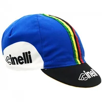 New Classical Cycling Caps Man And Woman Blue Gorra Ciclismo Orolling Colors Lines 1