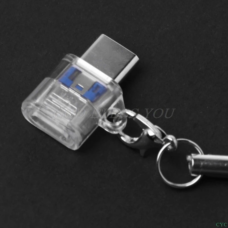 Мини-usb 3,1 type C Мужской к Micro USB Женский конвертер адаптер с брелком для samsung huawei LG Xiaomi Android телефон