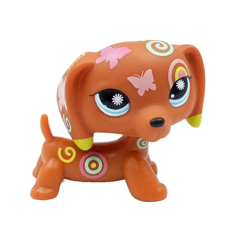 LPS CAT Littlest pet shop bobble head toys rare original DACHSHUND mini