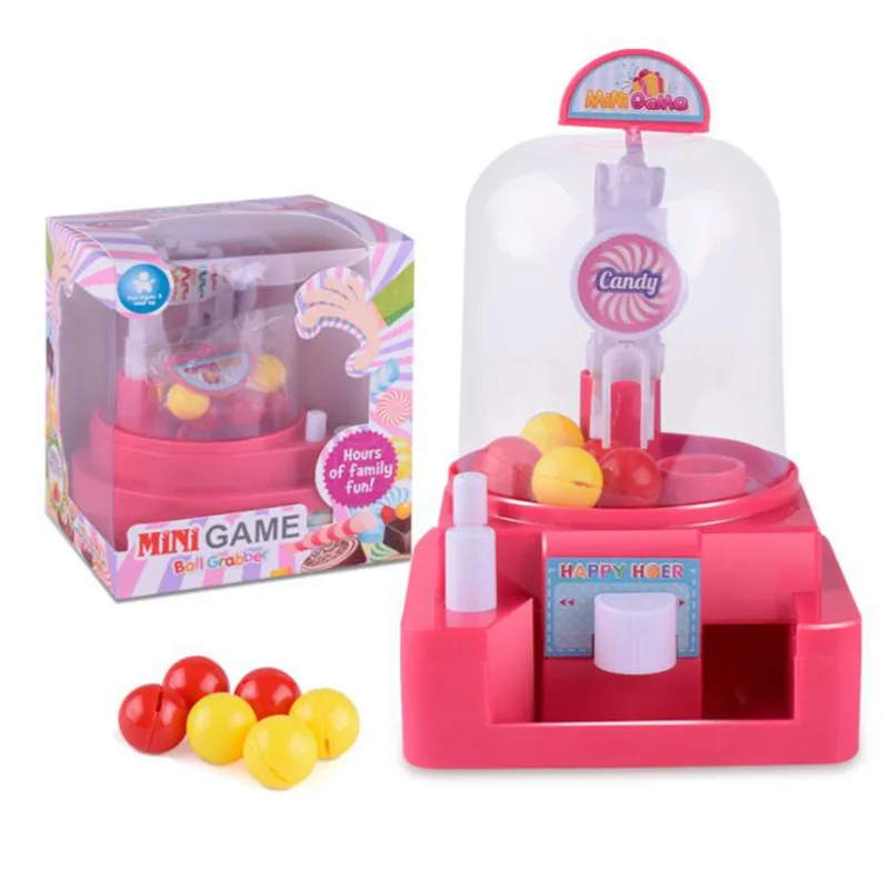 

Taiwan Hot Selling Catch Sugar-Creative Mini Scratch Music Crane Machine Manual Handheld Children Gift Toy