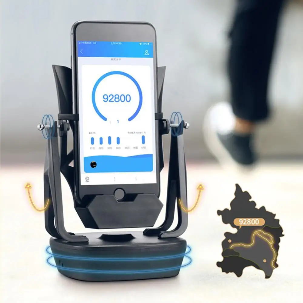 KOqwez33 Automatic Phone Pedometer Shake Wiggle Device Electronic Lazy USB Shake Swing Phone Wiggler Silent Movement Step Counter Stand Holder with USB Cable Red KOqwez33 Automatic Phone Pedometer Shake Wiggle Device Electronic Lazy USB Shake Swing Phone Wiggler Silent Movement Step Counter Stand Holder with USB Cable Red