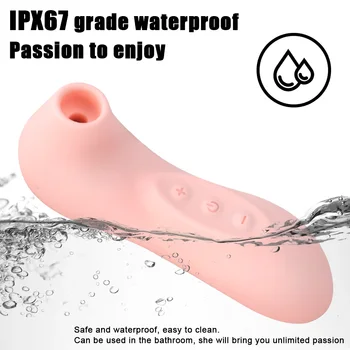 OLO Powerful Clit Sucker Vibrator 10 Modes Vacuum Clit Nipple Sucking Tongue Vibrating Oral Licking Sex Toys for Women 4