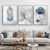 Scandinavian Flower Canvas Art Abstract Painting Print Feather Decoration Picture for Living Room Nordic Home Decor Wall Poster 3