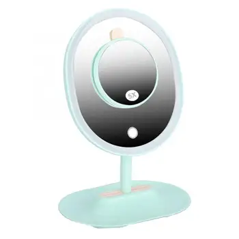 

Adjustable LED Lights Makeup Mirror Desktop Cosmetic Mirror 16 Beads with 5X Magnification Vanity LED Make up Mirror