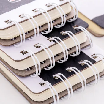 

Straight A Student Coil Notebook Carry-on Mini Portable Creative Fashion Character Funny Notepad Pocket Notebook Bl73