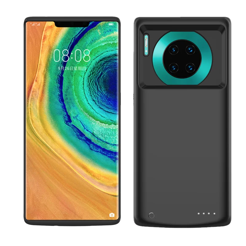 Чехол s для huawei mate 30 Pro, портативный чехол для зарядки аккумулятора, 6500 мА/ч, внешний аккумулятор, быстрое зарядное устройство, чехол для аккумулятора