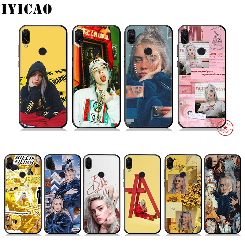 

IYICAO Bilie Eilish Khalid Lovely Soft Case for Redmi K20 7A 7 6 Pro 6A 5 Plus 5A 5 4X 4A for Redmi S2 Go Silicone Cover