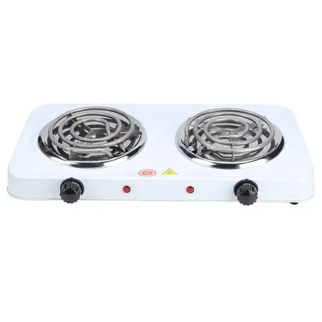 Electric Double Burners Hot Plate Countertop Buffet Stove Heating Plate  Outdoor Stove 220V EU - AliExpress