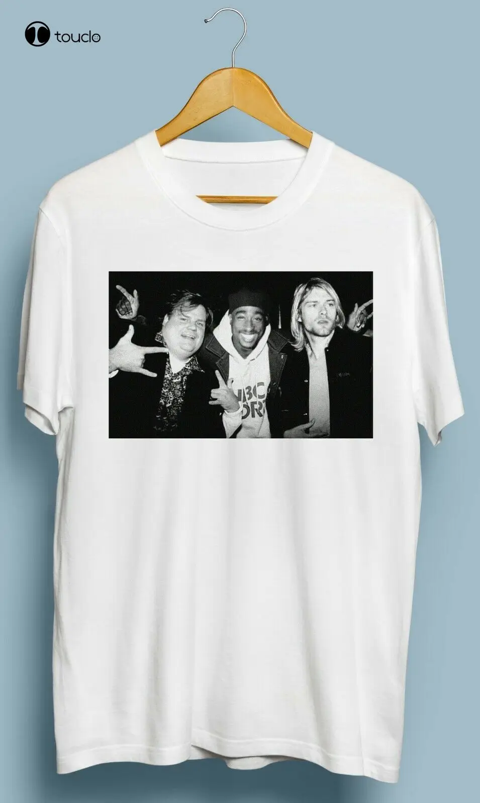 Vintage Tupac Chris Farley Kurt Cobain 