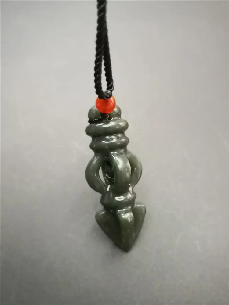 Koraba Natural Jade Pendant Necklace 