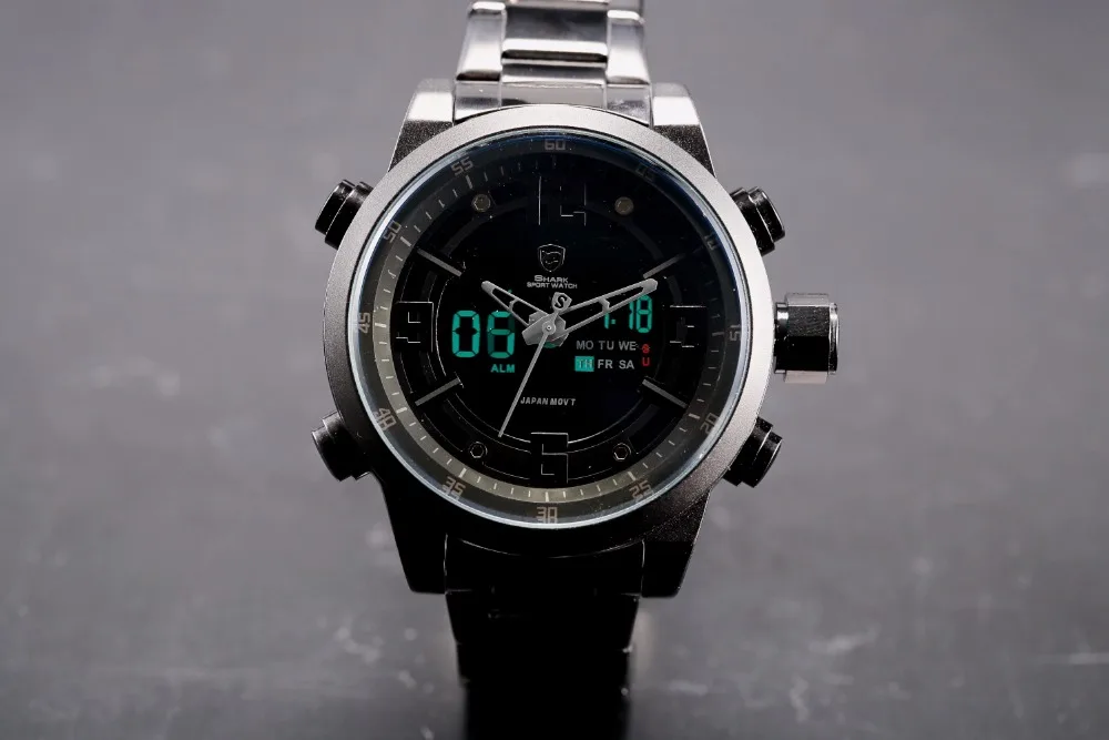 maddox digital military chronograph watch