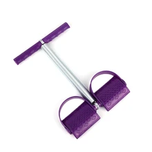 Spring Tube Foot Pedal Pull Rope Resistance Band Sit-up Puller Abdomen Leg Exerciser Yoga Stretching Rope