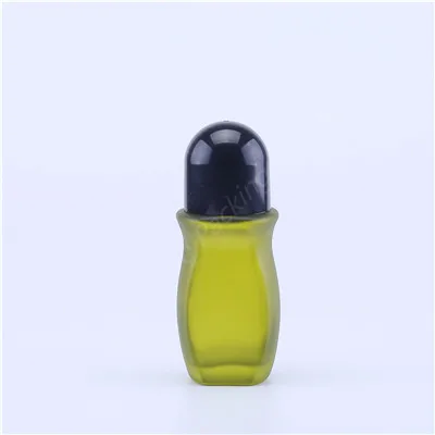 2 шт./лот, массажная бутылка для тела 50 мл, стеклянная бутылка для тела, бутылка для дезодоранта, Шариковая бутылка, стеклянная бутылка для эфирного масла - Цвет: A