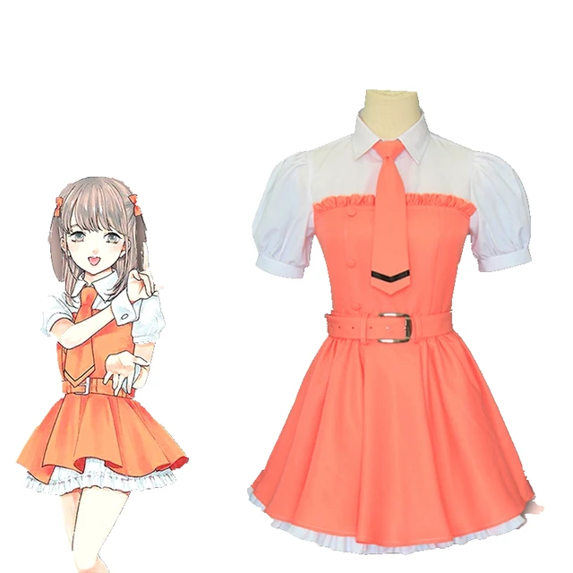 Unisex Anime MAINA iCHII mali halata Cosplay Costumes If My Favorite Pop  Idol Made it to the Budokan I Would Die Uniform Dress - AliExpress