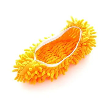 

Floor Cleaning Lazy Shoe Cover Mopping Shoe Cover Lazy Shoe Cover Wiping Slipper Cover Mop Headgear Single Chenille Fiber