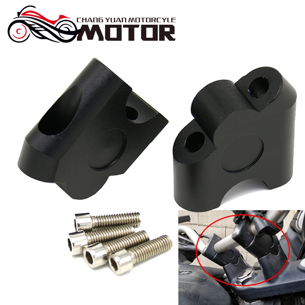 Adaptador abrazadera de montaje de manillar мотоциклетный для Suzuki GSF1250S 07-16 ss650 16-18 ss1000 DL250 v-STROM GW250 S F