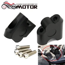 Adaptador abrazadera de montaje de manillar мотоциклетный для Suzuki GSF1250S 07-16 ss650 16-18 ss1000 DL250 v-STROM GW250 S F
