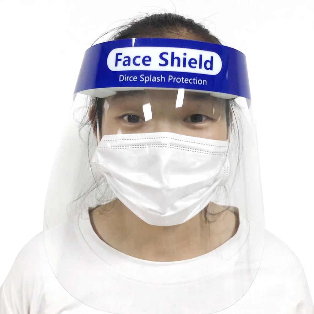 Safety Full Face Shield Clear Protector.Anti-Fog,Anti-Virus,Anti-Splash . 20 Pcs