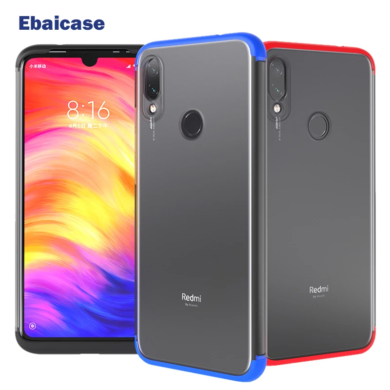

For Xiaomi Redmi Note 7 Pro Case Degree Full Protect Transparent matte Cover for Xiaomi Mi 9 SE 9T Redmi Note 5 6 7 7S Pro Case