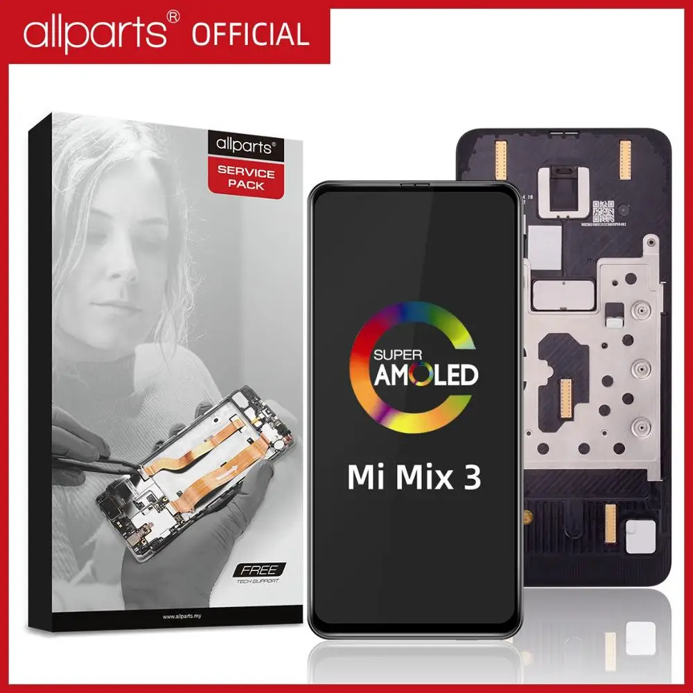 

6.9" Original LCD For Xiaomi MI MIX 3 Display Touch Screen For Xiaomi MI MIX 3 LCD Display Digitizer