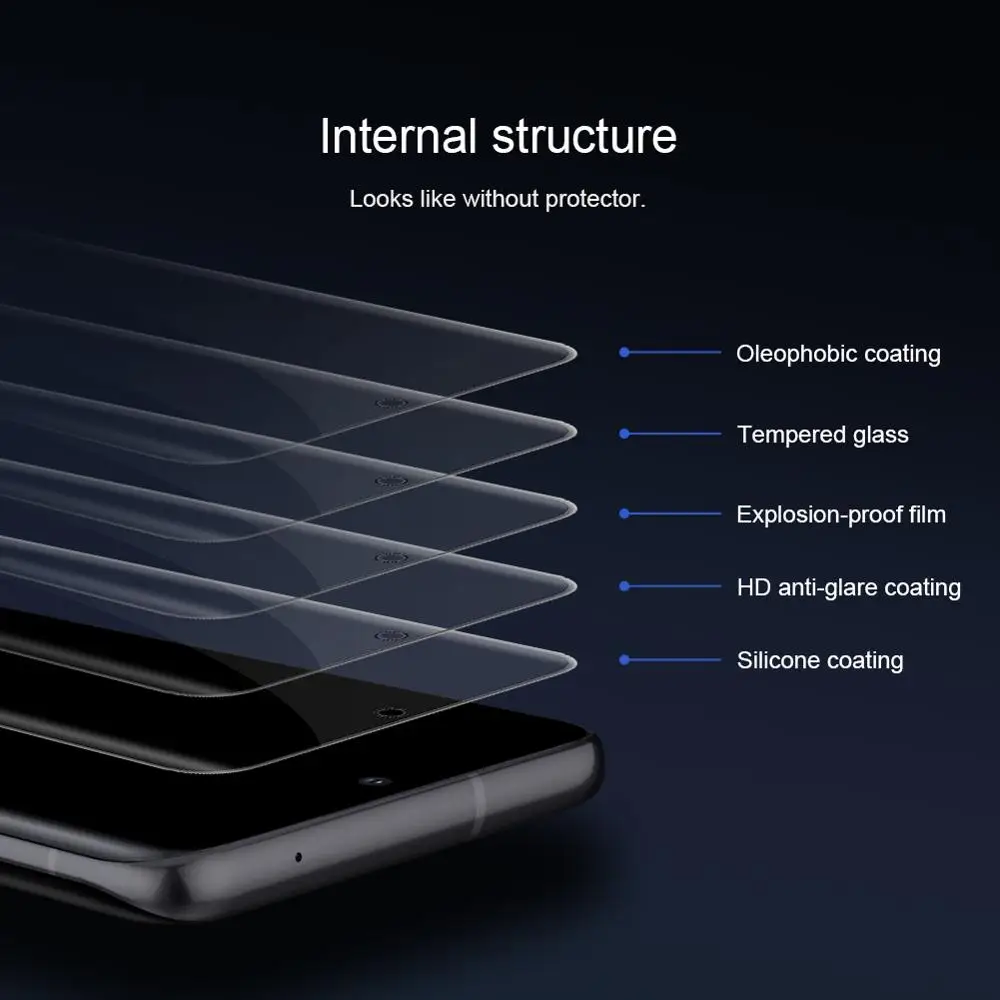 Закаленное стекло NILLKIN 3D CP MAX для Samsung Galaxy S20/S20 Ultra/s10/s10e/s9/S8 полная защита экрана