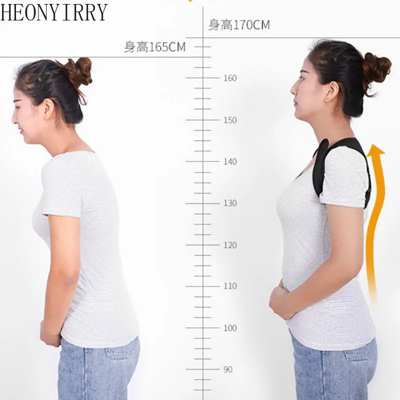 

Posture Corrector Back Support Back Brace Belt Adjustable Clavicle Spine Shoulder Lumbar Posture Correction Prevents Slouching