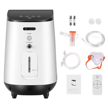 

Y-105W 1-7L/min Oxygen Generator Health Care Oxygen Concentrator Portable Oxygenation Making Without Battery Air Purifier AC110V