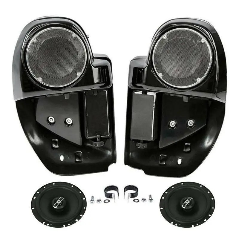

Motorcycle Lower Vented Fairing 6.5" Speakers For Harley Touring Road King Electra Glide Street Glide 2014-2021 16