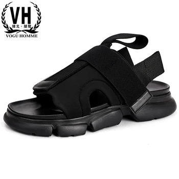 

Slippers Mens Summer Roman Beach Shoes male Trendy Breathable Lightweight Sandals Men flip flop sandals breathable sneaker