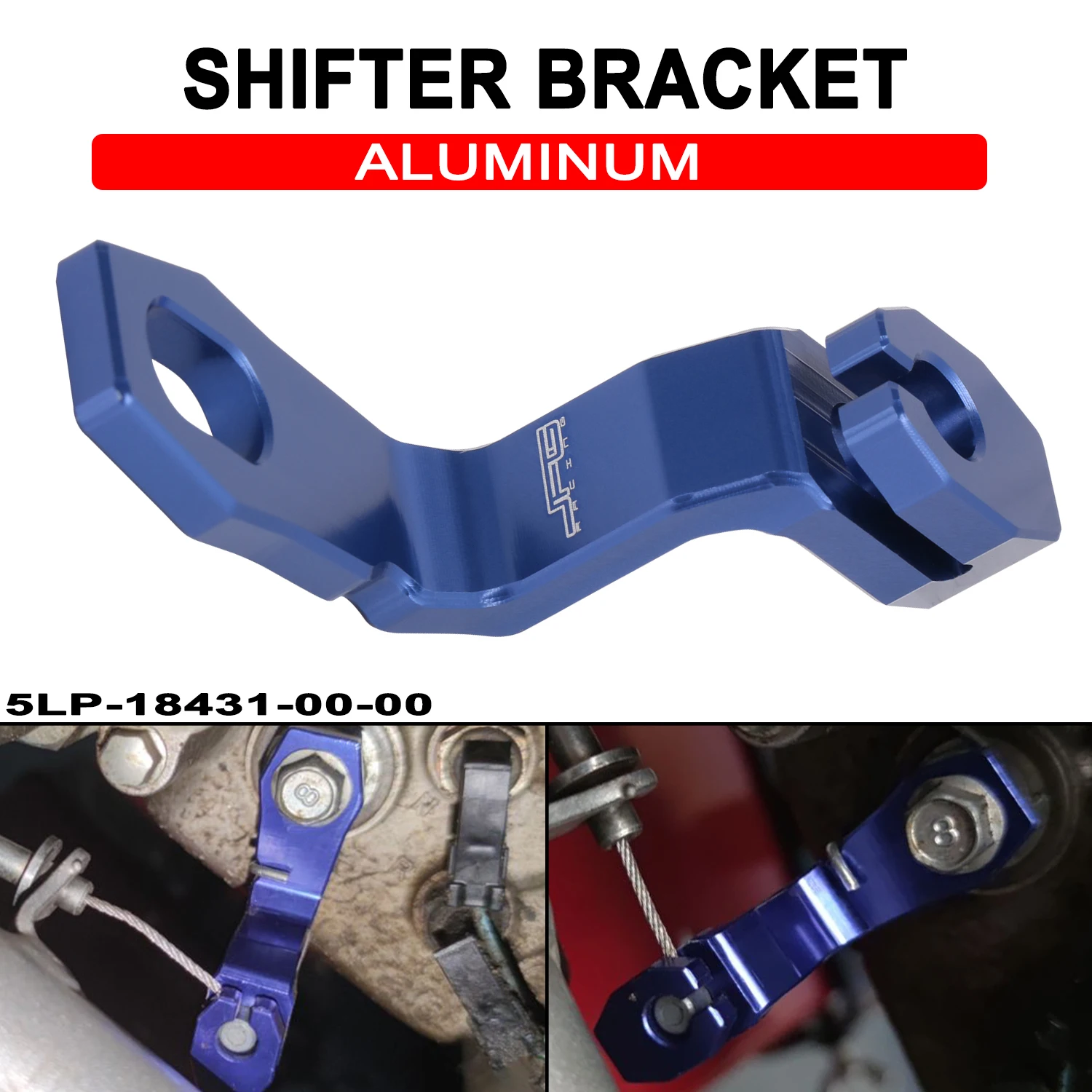 

CNC Aluminum Motorcycle Shifter Bracket For YAMAHA Raptor 660R 01-05 Raptor 700 2006-2009 2012-2021 Raptor 700R 2009 2011-2021