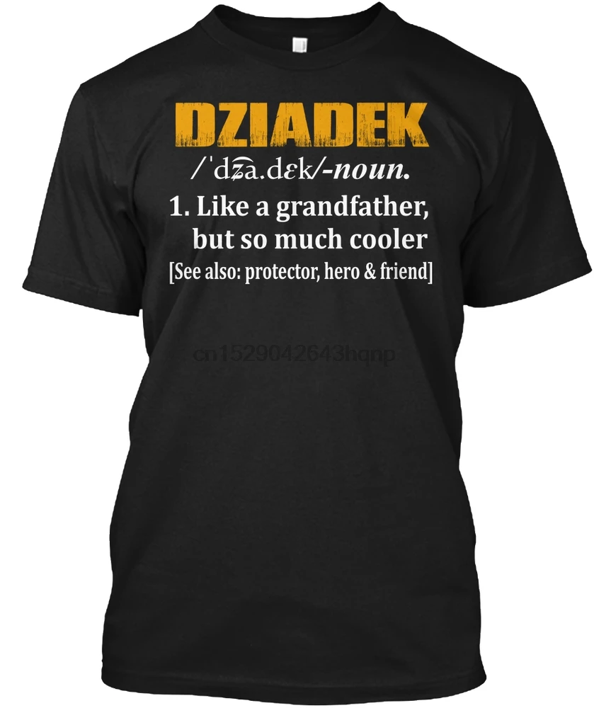Мужская футболка Dziadek-имя существительное футболки женская |