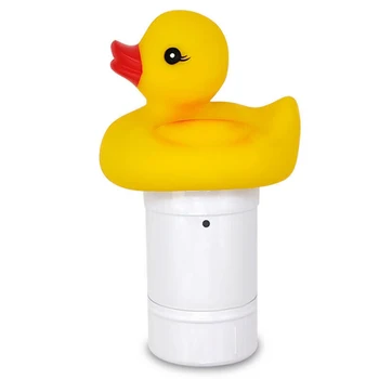 

Swimming Pool Cute Duck Floating Chemical Dispenser Floater Chlorine Tablets Dispenser Outdoor Hot Tubs & Accessories WWO66