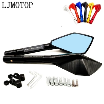 

Universal Motorcycle Rearview Mirror Moto side Mirrors CNC black For Honda CBR125R CBR300R CBR300F CBR300FA CBR500R CBR500F