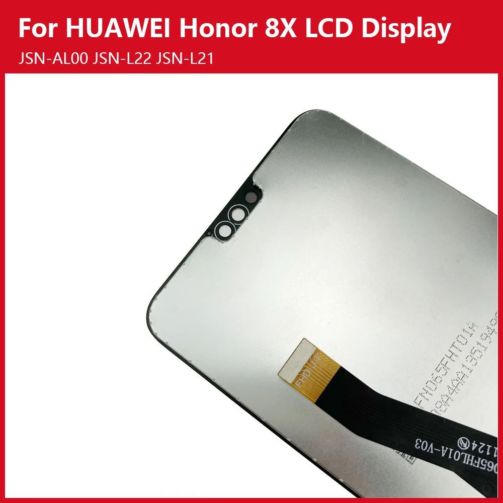 Оригинальный дисплей для Huawei Honor 8X JSN AL00 L22 L21 Полный ЖК + сенсорный экран