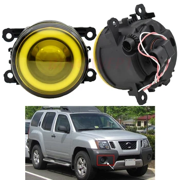 

2PCS Super Bright LED Fog Light With Angel eye For N issan Xterra 2005-2015 For Navara Pickup 2.5 dCi 4WD 2005-