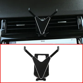 

Black Car Mobile Phone Holder Navigation Bracket For Land Rover Range Rover Sport Discovery 5 2017-2020 Car Accessories