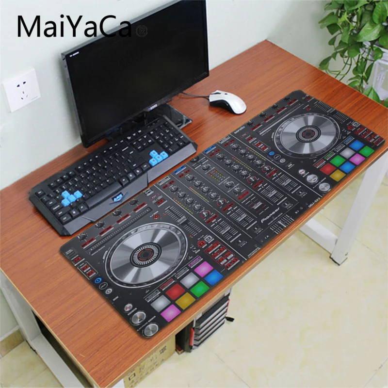 Maiyaca DJ ручным приводом игровой коврик для мыши Скорость коврик для мышь Notbook компьютер Мышь Pad High-end геймера на популярный ноутбук Мышь коврик