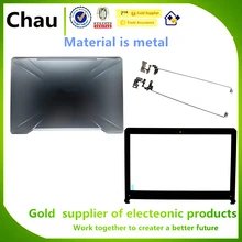 Для ASUS FX80 FX504 lcd задняя крышка/lcd передняя рамка крышка/ЖК Петли 13NR00I3AM0121 191030-A-00180