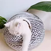 [MPK Cat Beds] Spherical Cat House with Round Opening, Your Cat Will Love It! Cat Playhouse, Cat Toy 3