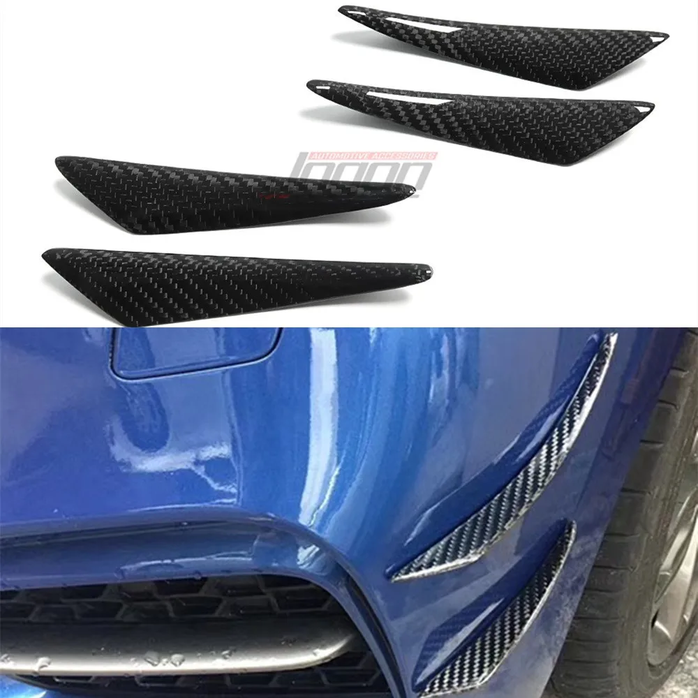 

Carbon Fiber Front Bumper Lip Splitter Fins Body Spoiler Canard Valence Chin for BMW 1 3 5 7 series X1 X3 X5 X6 M2 M3 M4 M5 M6