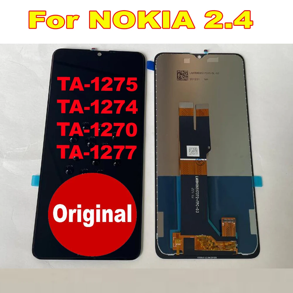 100% Оригинальный лучше всего подходит для NOKIA 2 4 6 5 &quotЖК-дисплей Дисплей 10 точек