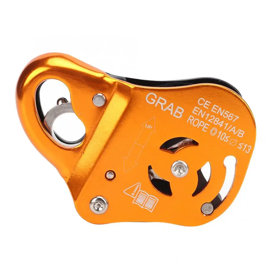 thumbnail image 2 of Carabiner Lock Self-locking Rope Grab Mountain Climbing Locking 2 of 12