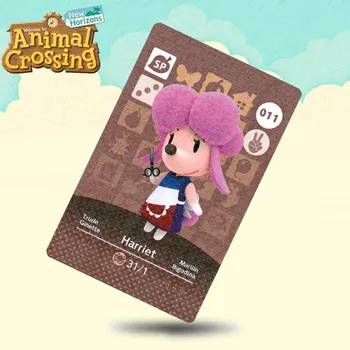 

011 Harriet Animal Crossing Card Amiibo Cards Work for Switch NS 3DS Games