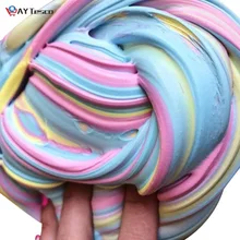 

60ml Slime Fluffy Supplies Toys Putty Soft Clay Light Plasticine Playdough Slime Charms Gum Polymer Clay Antistress Slime Toys