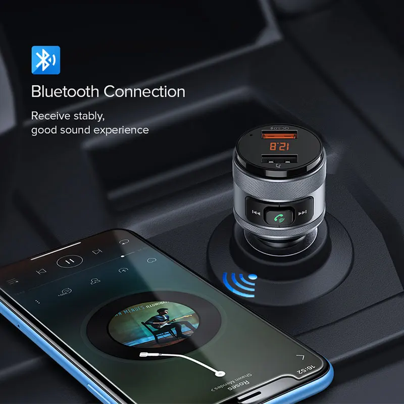 Vehemo Quick 3,0 зарядное устройство автомобильное зарядное устройство Handsfree fm-передатчик Универсальный Snelle Oplader Voor адаптер автопроигрыватель