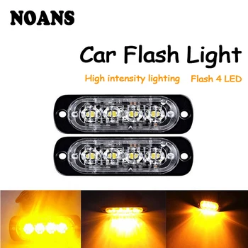 

NOANS Emergency Side Strobe Light Warning Flashing Light Car Truck Pickup For Lada granta vesta Opel Astra h g j insignia vectra