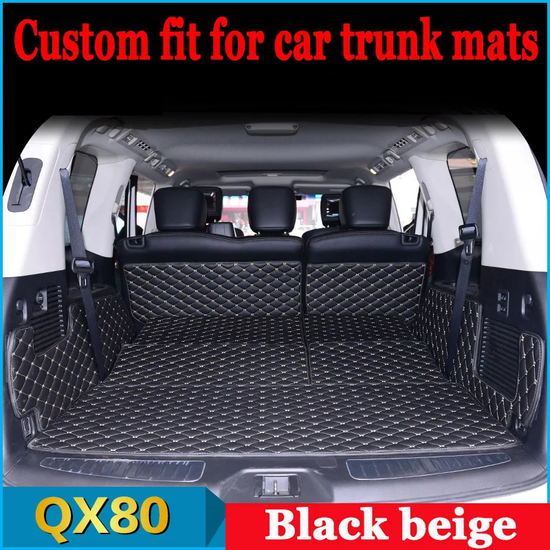 

ZHAOYANHUA Car trunk mats for Infiniti QX80 infiniti qx70 car styling all weather carpet floor liner