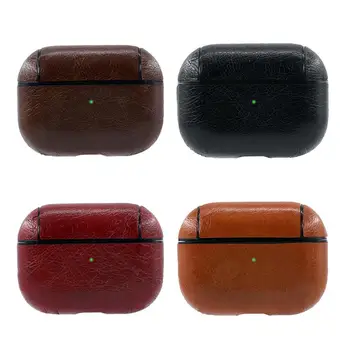 

Leather Protection Box for Airpods Pro Case Anti-Drop Anti-Dusty Cover Earphone Accessories Box For Airpods Pro 3 Box
