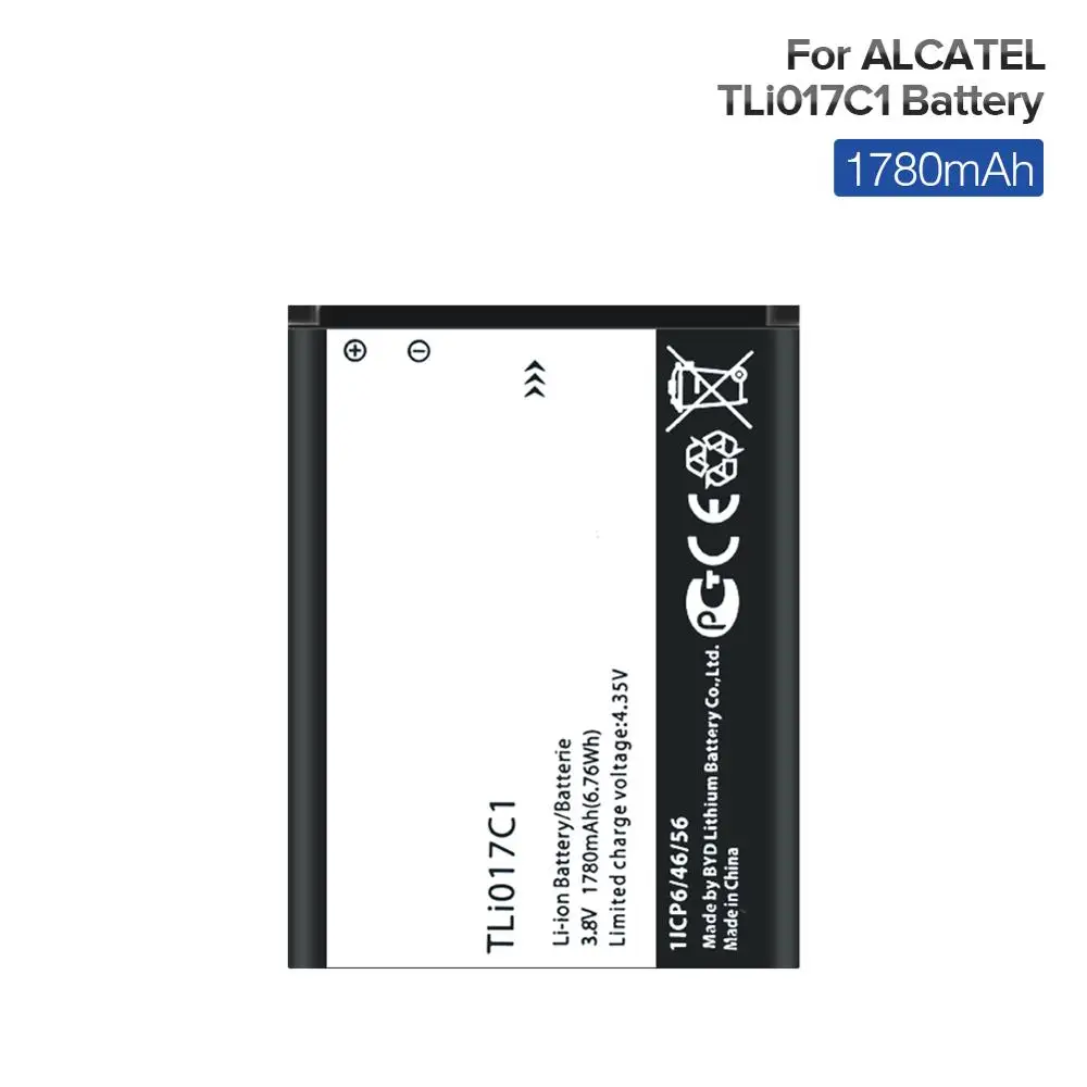 Высокое качество Литий-ионные аккумуляторы TLi017C1 батарея для Alcatel One Touch OT-5027B DAWN 4060O STREAK 4060A идеально